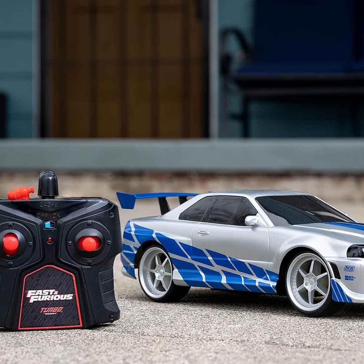 Jada Toys Fast＆Furious 1/24 R34 ラジコン ファスト＆フューリアス GT-R R34 RCカー 1:24